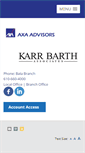 Mobile Screenshot of karr-barthassociates.com